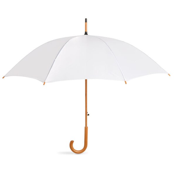 CUMULI Parapluie avec poignée en bois - GiftRetail KC5131