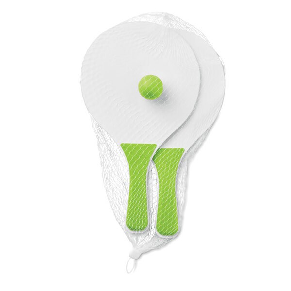 MINI MATCH Compact Beach Tennis Set with Soft Ball - GiftRetail MO1911