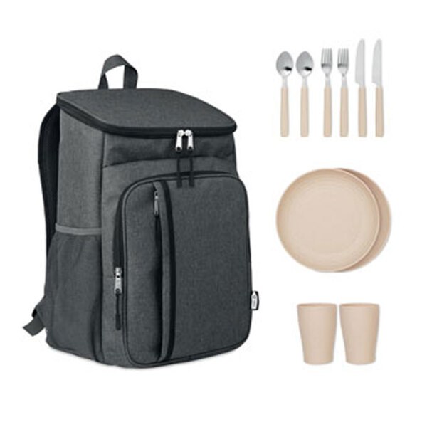 MONTECOOL Eco-Friendly 2-Person Outdoor Picnic Cooler Bag - GiftRetail MO6167