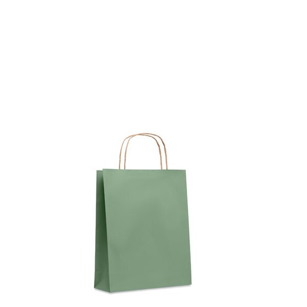 PAPER TONE S Eco-Friendly Small Kraft Paper Gift Bags with Handles - GiftRetail MO6172
