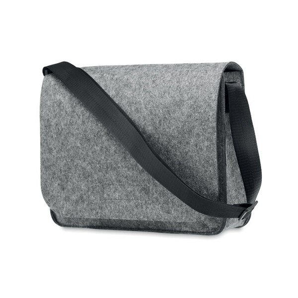 BAGLO Sac messager en feutre RPET - GiftRetail MO6186