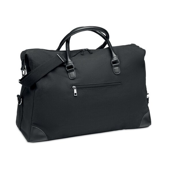 MONACO Eco-Friendly Canvas Weekend Bag with Adjustable Straps - GiftRetail MO6292