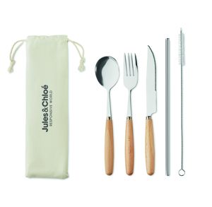 CUSTA SET Couverts en acier inoxydable