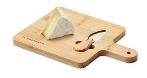 DARFIELD Plateau à fromage en bambou