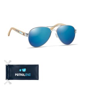 HONIARA Lunettes de soleil en bambou