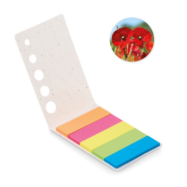 MEMO SEED Notes adhésives en papier à plante - GiftRetail MO6511