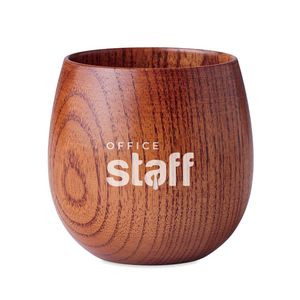 OVALIS Gobelet en bois de chêne 250 ml