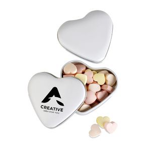 LOVEMINT Boîte coeur avec bonbons - GiftRetail MO7234