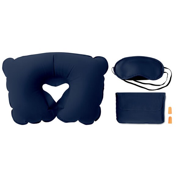 TRAVELPLUS Set oreiller, masque, bouchons - GiftRetail MO7263