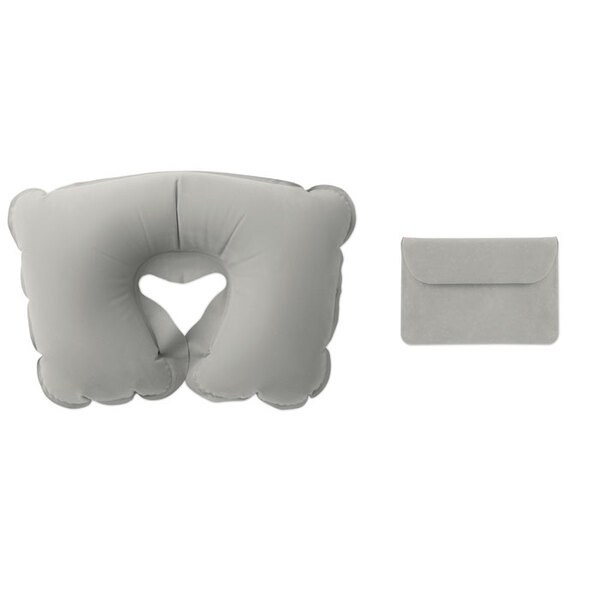 TRAVELCONFORT Oreiller gonflable et étui - GiftRetail MO7265