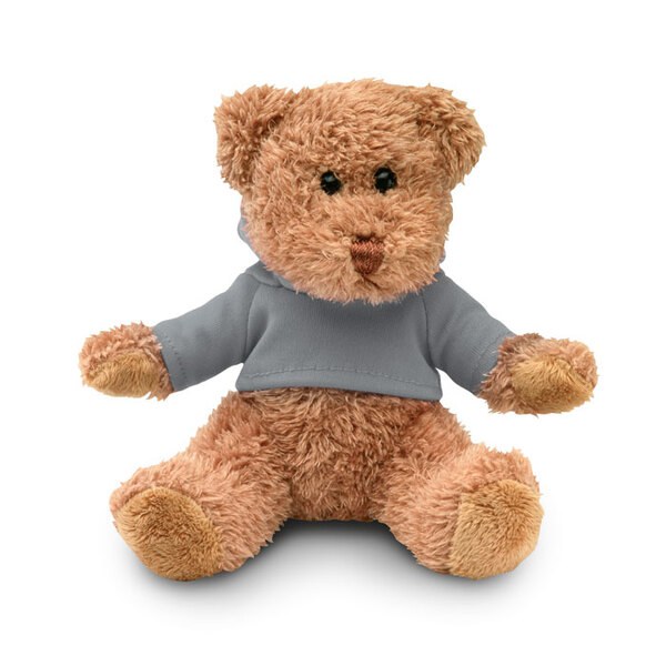 JOHNNY Ours en peluche avec T-shirt - GiftRetail MO7375