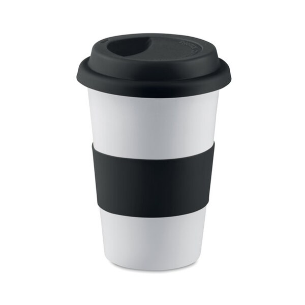 TRIBECA Mug céramique avec silicone - GiftRetail MO7683