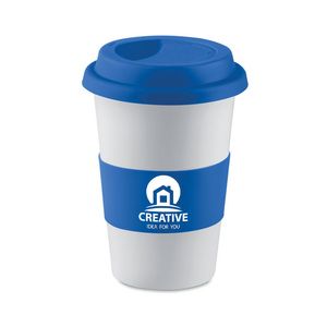 TRIBECA Mug céramique avec silicone - GiftRetail MO7683