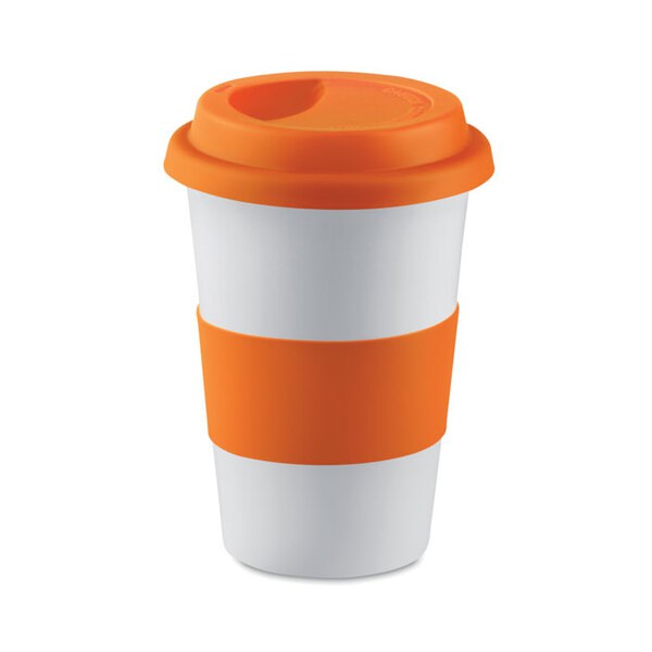 TRIBECA Mug céramique avec silicone - GiftRetail MO7683