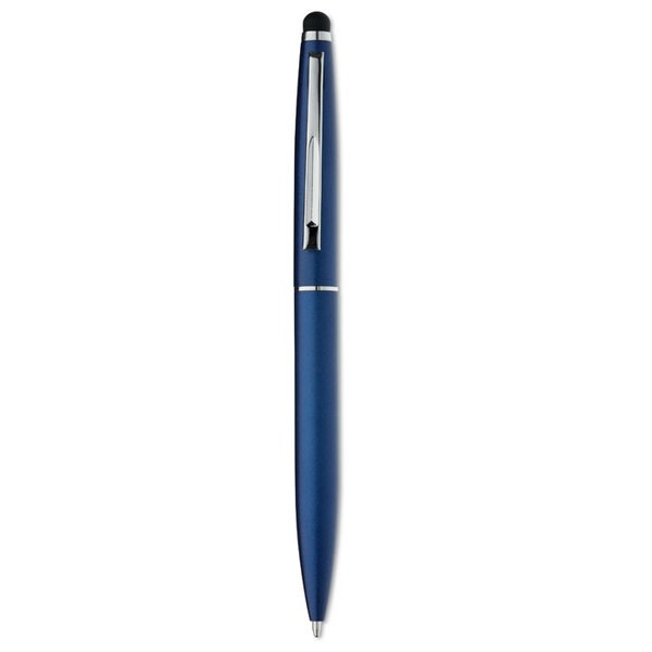 QUIM Stylo Torsadé Aluminium avec Stylet - GiftRetail MO8211