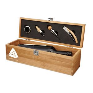 TARDOR Set à vin en bambou