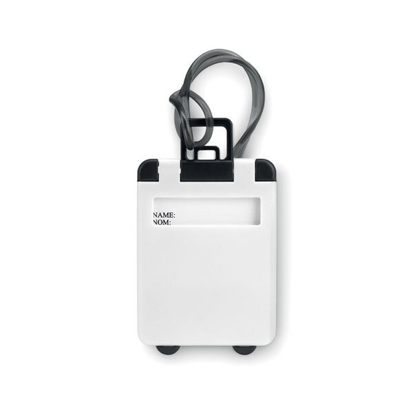 TRAVELLER Étiquette de bagage en plastiq - GiftRetail MO8718