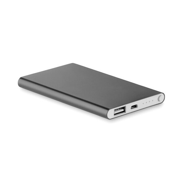 POWERFLAT Powerbank ultra plat 4000 mAh - GiftRetail MO8735
