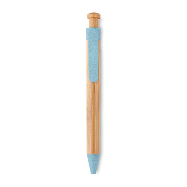 TOYAMA Stylo bambou /paille blé et PP - GiftRetail MO9481