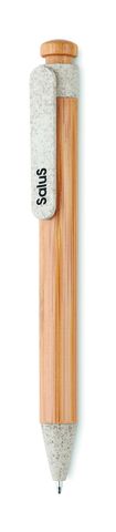 TOYAMA Stylo bambou /paille blé et PP