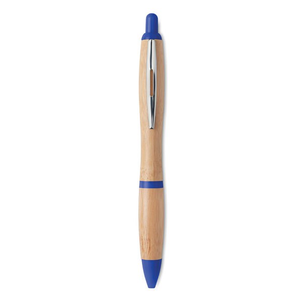 RIO BAMBOO Stylo bille en ABS et bambou - GiftRetail MO9485