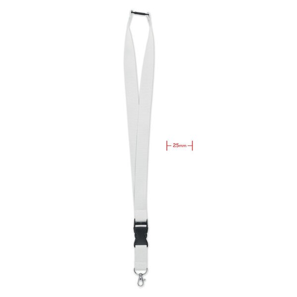 WIDE LANY Tour de cou crochet métal 25mm - GiftRetail MO9661
