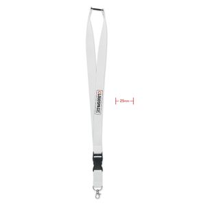 WIDE LANY Tour de cou crochet métal 25mm - GiftRetail MO9661