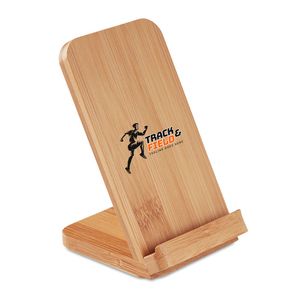 WIRESTAND Chargeur sans fil en bambou    MO9692-