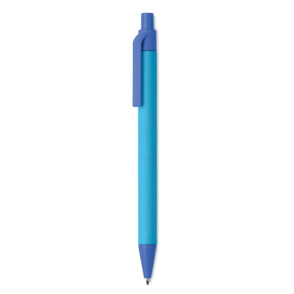 CARTOON COLOURED Stylo à bille en papier/maïs - GiftRetail MO9830