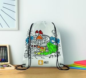 CARRYDRAW Sac à cordon non tissé