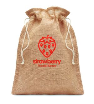 JUTE SMALL Petit sac cadeau en jute
