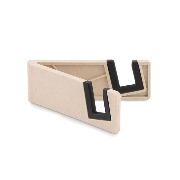 STANDOL+ Support téléphone bambou/ABS - GiftRetail MO9994