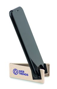 STANDOL+ Support téléphone bambou/ABS - GiftRetail MO9994