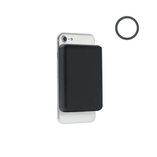 DOUBLETIC 15W Magnetic Wireless Charger & Power Bank - GiftRetail MO6874