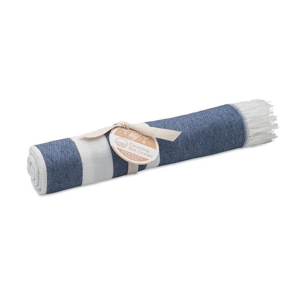 WAVE Serviette SEAQUAL® 100x170cm - GiftRetail MO2058