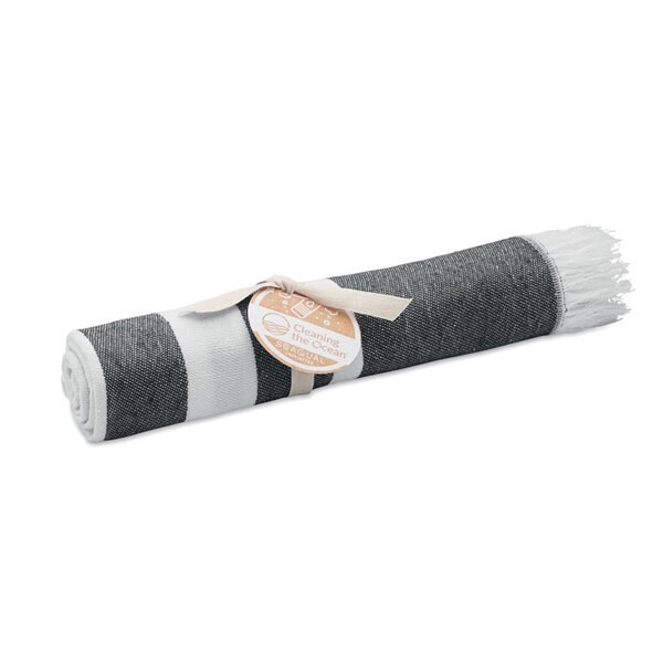 WAVE Serviette SEAQUAL® 100x170cm - GiftRetail MO2058