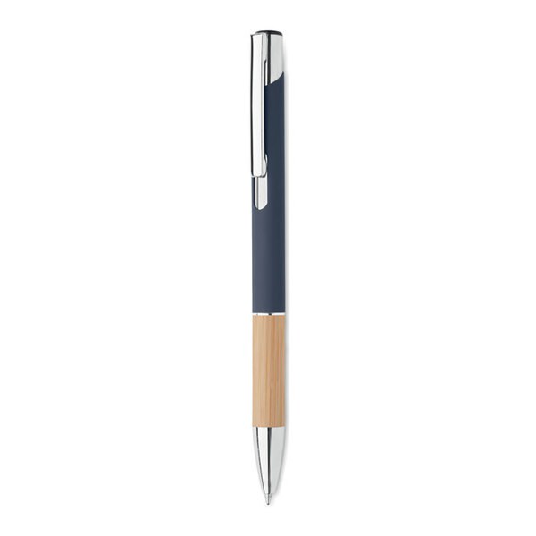 SPARTA Stylo en aluminium encre bleue - GiftRetail MO2159