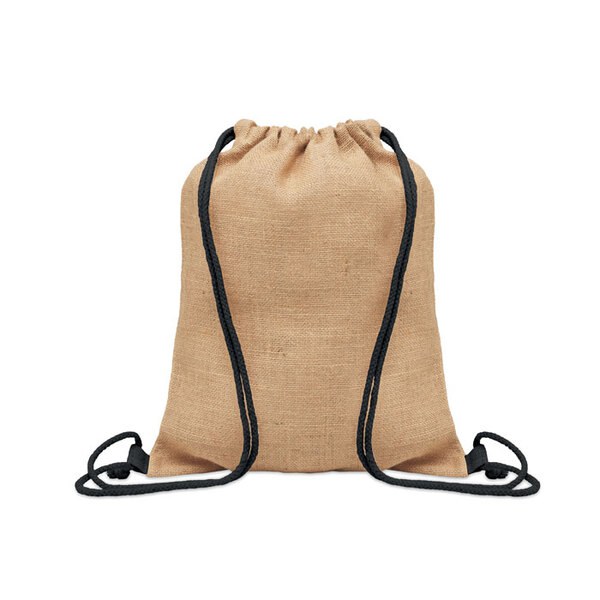 FUKURO Sac à cordon en jute - GiftRetail MO2190