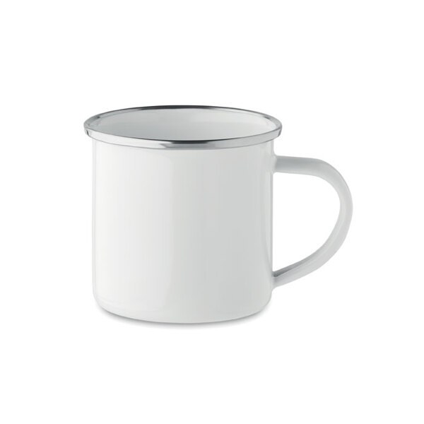 PLATEADO S Mug en émail pour sublimation - GiftRetail MO2202