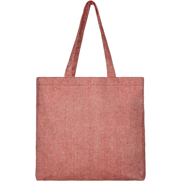 Pheebs 210 g/m² recycled gusset tote bag 13L - EgotierPro 120537