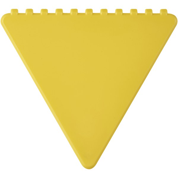 Frosty triangular recycled plastic ice scraper - EgotierPro 104252