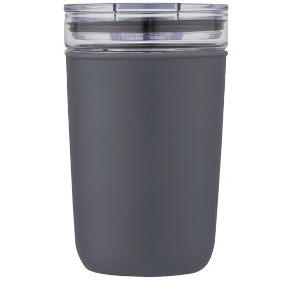 Bello 420 ml glass tumbler with recycled plastic outer wall - EgotierPro 100675