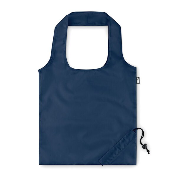 FOLDPET Eco-Friendly Foldable RPET Shopping Bag with Pouch - GiftRetail MO9861