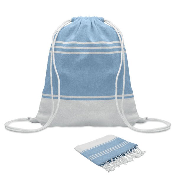HAMMA Fouta et sac assorti - GiftRetail MO2584