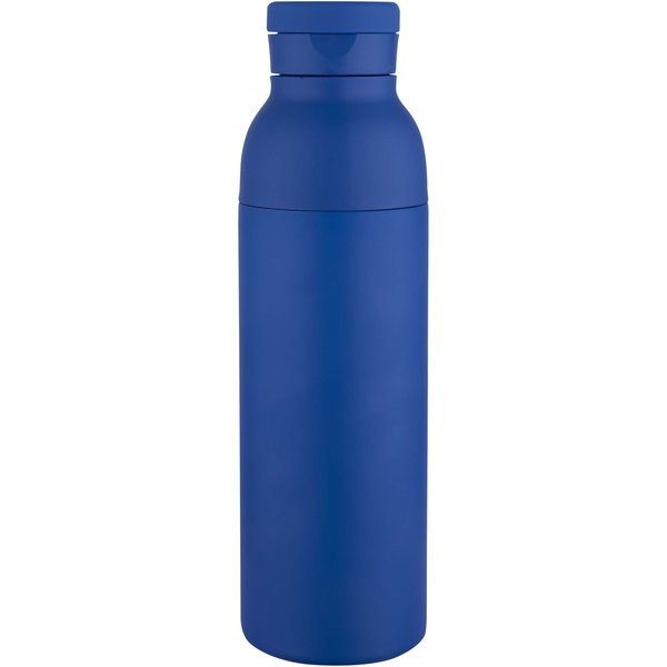 Illuminate 650 ml RCS recycled stainlesss steel double wall insulated water bottle - EgotierPro 100838