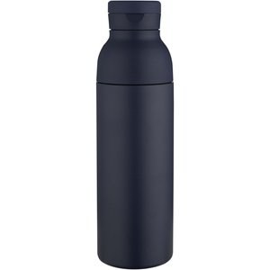 Bouteille d’eau Illuminate de 650 ml en acier inoxydable recyclé à double paroi RCS avec couvercle 3 pièces - EgotierPro 100890