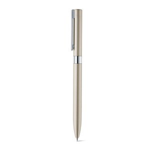 Aluminium twist action ball pen with clip - Egotier 81156