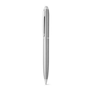 Ballpoint pen with stainless steel body (53% rSS) with clip - Egotier 91780