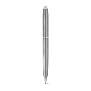 Ballpoint pen with stainless steel body (53% rSS) with clip - Egotier 91780