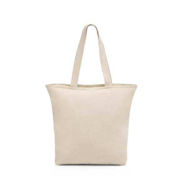 100% cotton bag with zipper (280 g/m²) - Egotier 92926